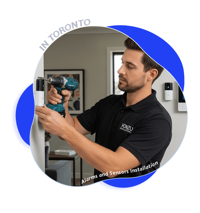 Security Alarms and Sensors Installation services provider in Toronto
