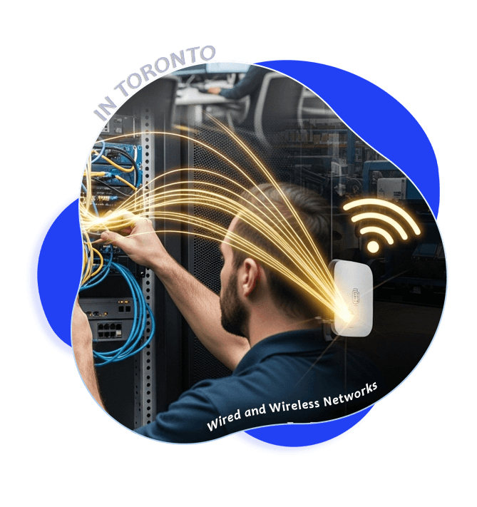 Wired and Wireless Networks Installation services provider in Toronto